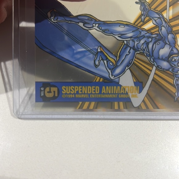 Rare, collectible, silver surfer five out of 10 cards I happen to have one - Picture 2 of 3